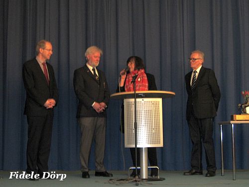 Stefan Schostok, Friedrich Schütte, Anne Stache und Klaus Wolandewitsch (v.l.)