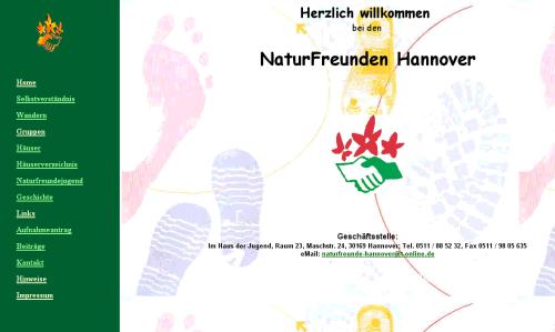 Homepage der Naturfreunde Hannover