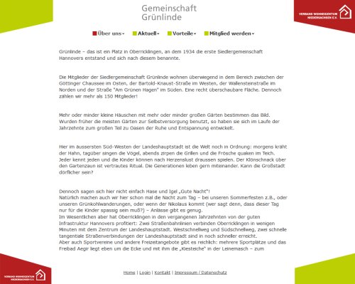 Siedlergemeinschaft Grünlinde